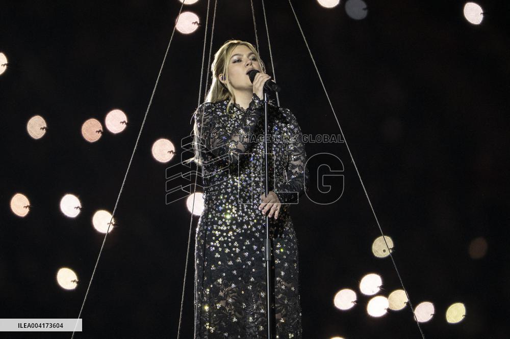 Louane Performs At Guiness Men's Six Nations - France v Scotland