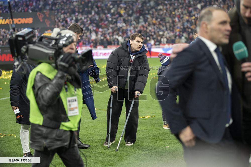 Celebrations - France v Scotland - Guiness Men's Six Nations
