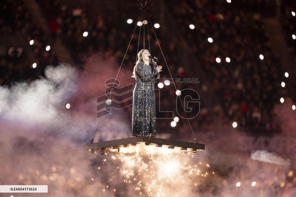 Louane Performs At Guiness Men's Six Nations - France v Scotland