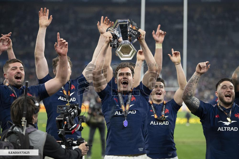 Celebrations - France v Scotland - Guiness Men's Six Nations