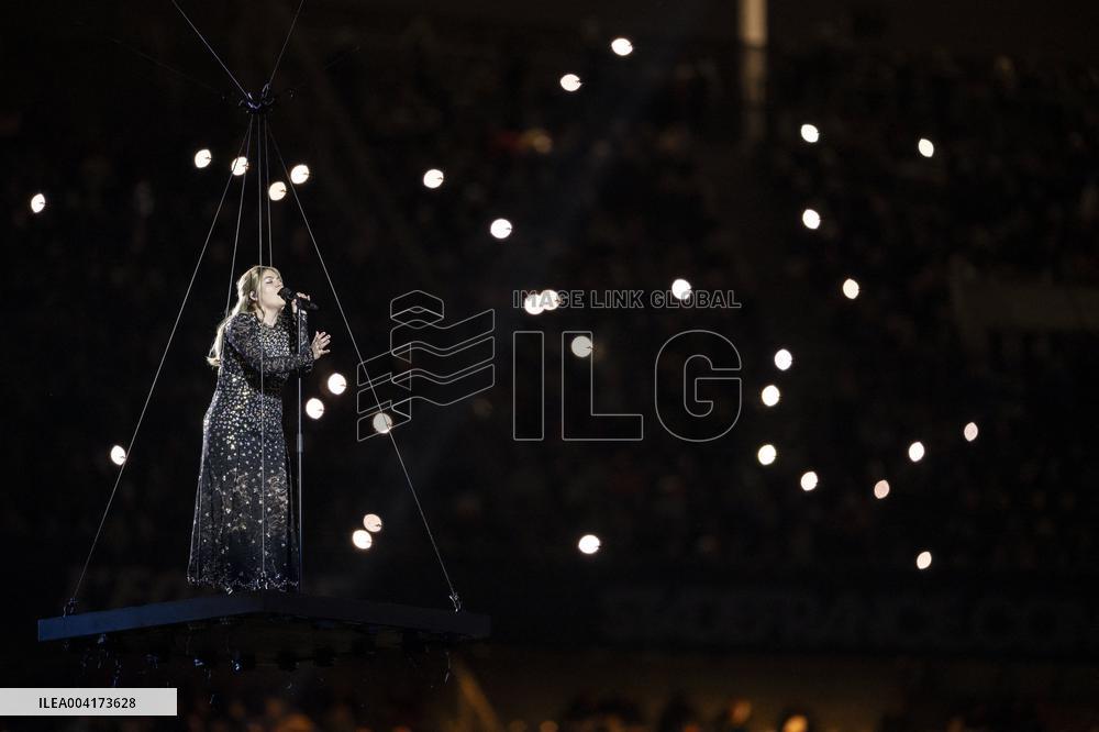 Louane Performs At Guiness Men's Six Nations - France v Scotland