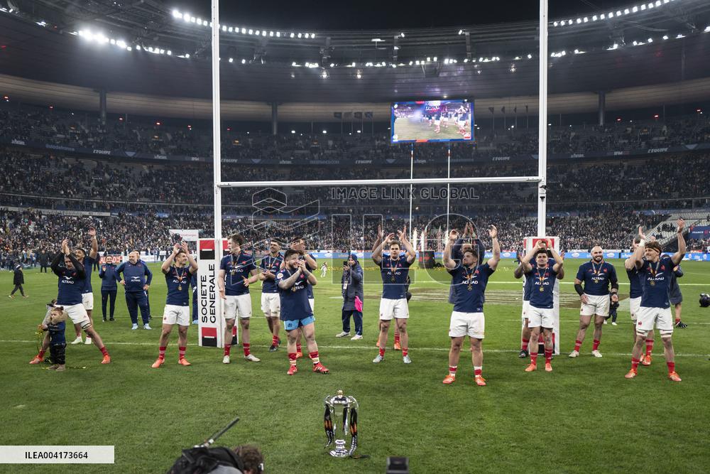 Celebrations - France v Scotland - Guiness Men's Six Nations