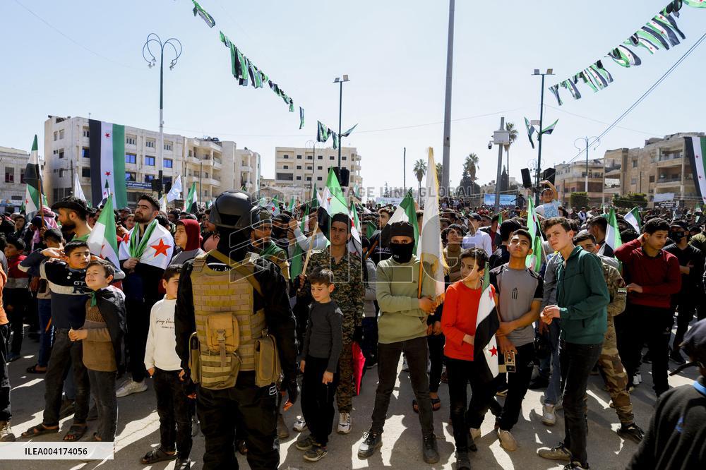 14th Anniversary Of Syrian Uprising - Idlib