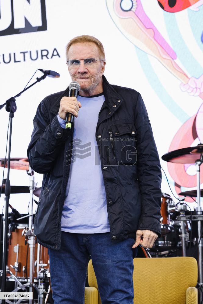 Christopher Lambert At Erba Como Fun Event - Italy