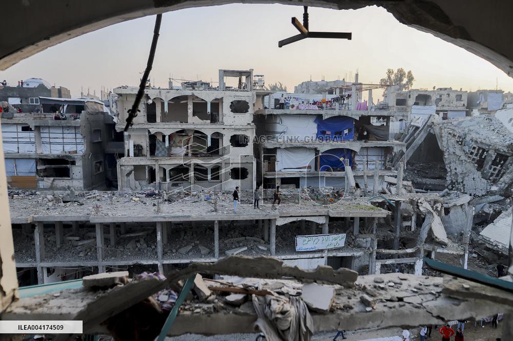 Daily Life In Beit Lahia After Closure Of Crossings For Over Two Weeks - Gaza