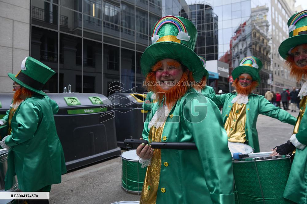 Saint Patrick Day Parade - Madrid