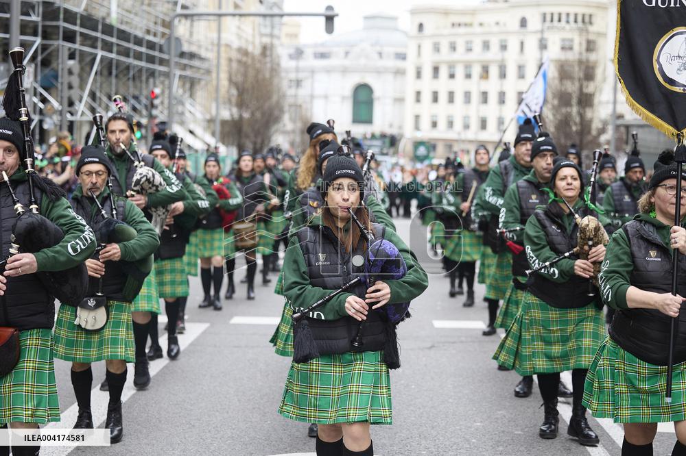 Saint Patrick Day Parade - Madrid