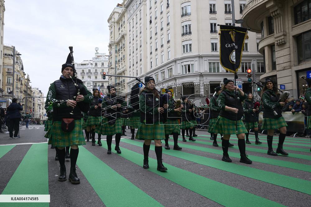 Saint Patrick Day Parade - Madrid