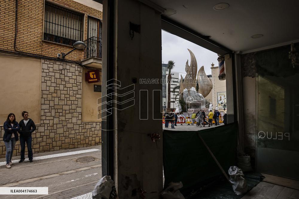 The Fallas 2025 Preparation - Valencia