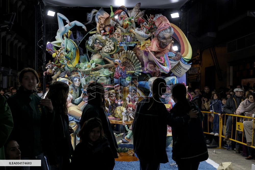 The Fallas 2025 Preparation - Valencia