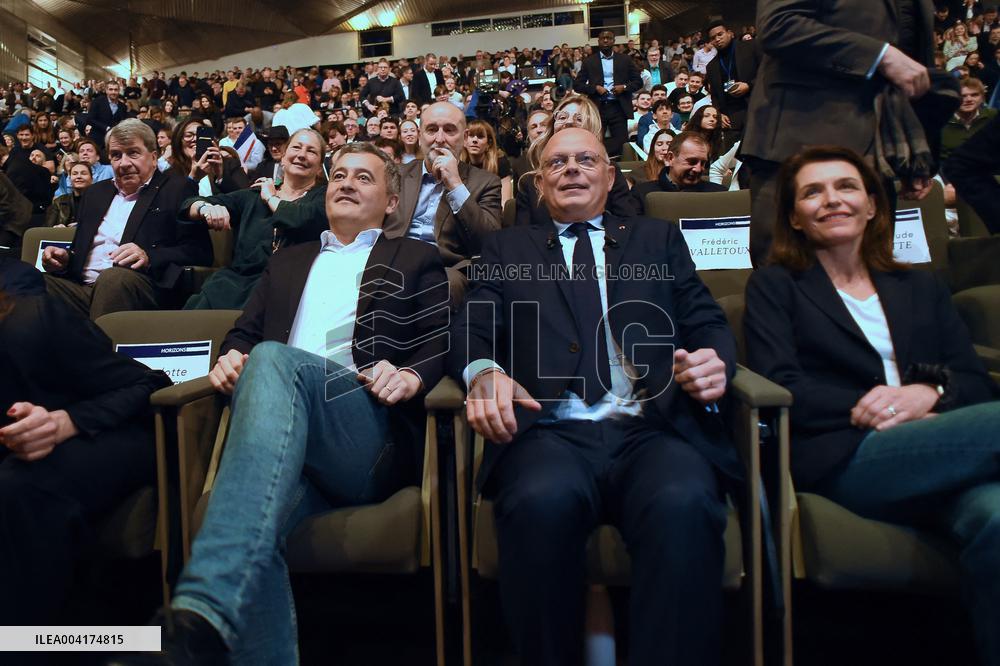 Edouard Philippe Attends Horizons Political Meeting - Lille