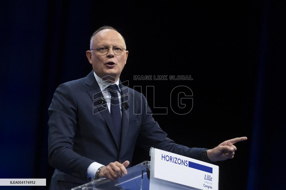 Edouard Philippe Attends Horizons Political Meeting - Lille