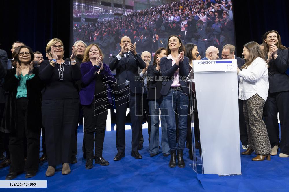 Edouard Philippe Attends Horizons Political Meeting - Lille