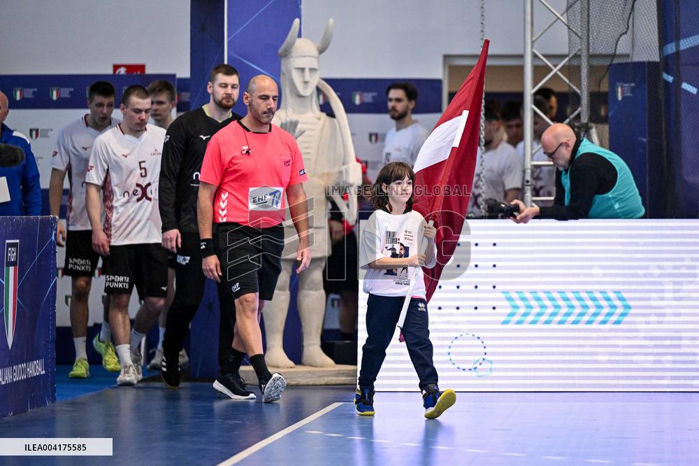 ALTRO - Pallamano - Men's EHF Euro 2026 Qualifiers - Italy vs Latvia