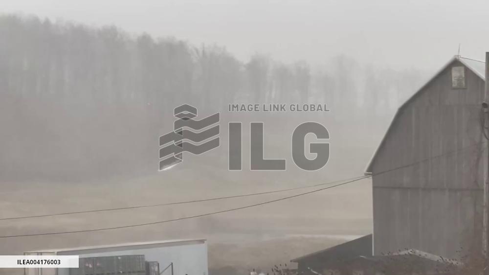 US: Severe Storms Hit Western New York, Gusty Winds, Hail, Power Outages Reported