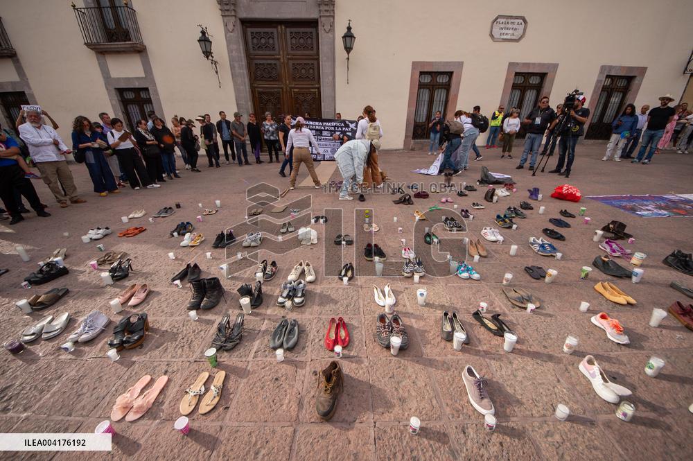Vigil and National Mourning Against Mass Extermination – Mexico City