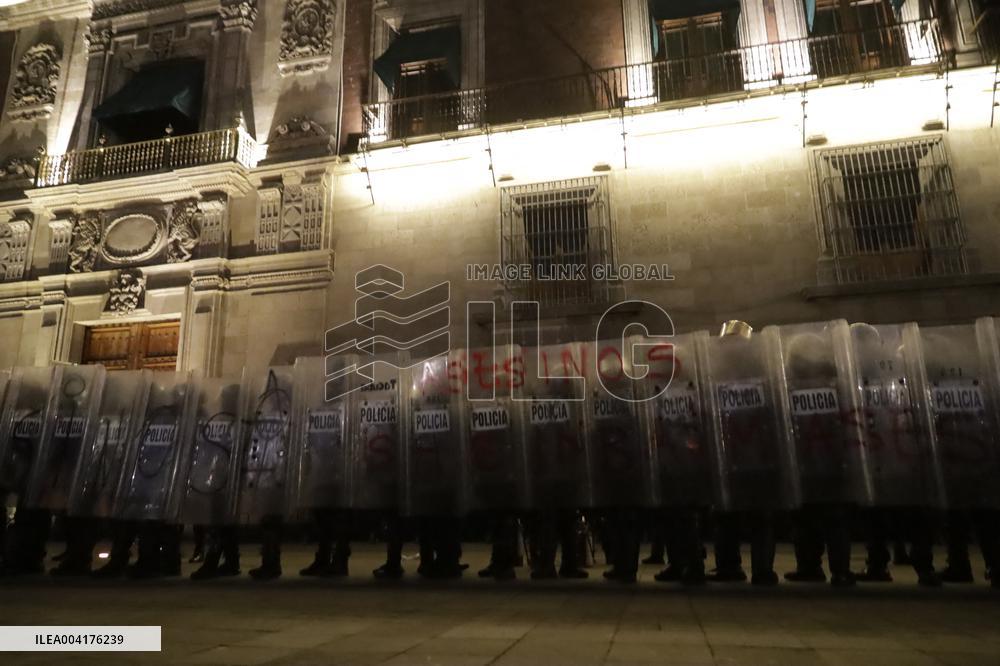 Vigil and National Mourning Against Mass Extermination – Mexico City