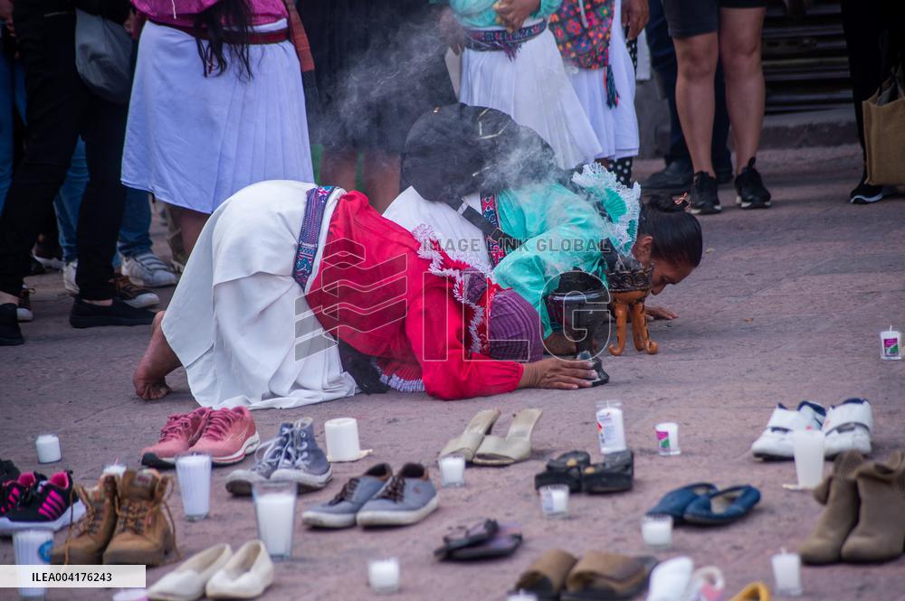 Vigil and National Mourning Against Mass Extermination – Mexico City