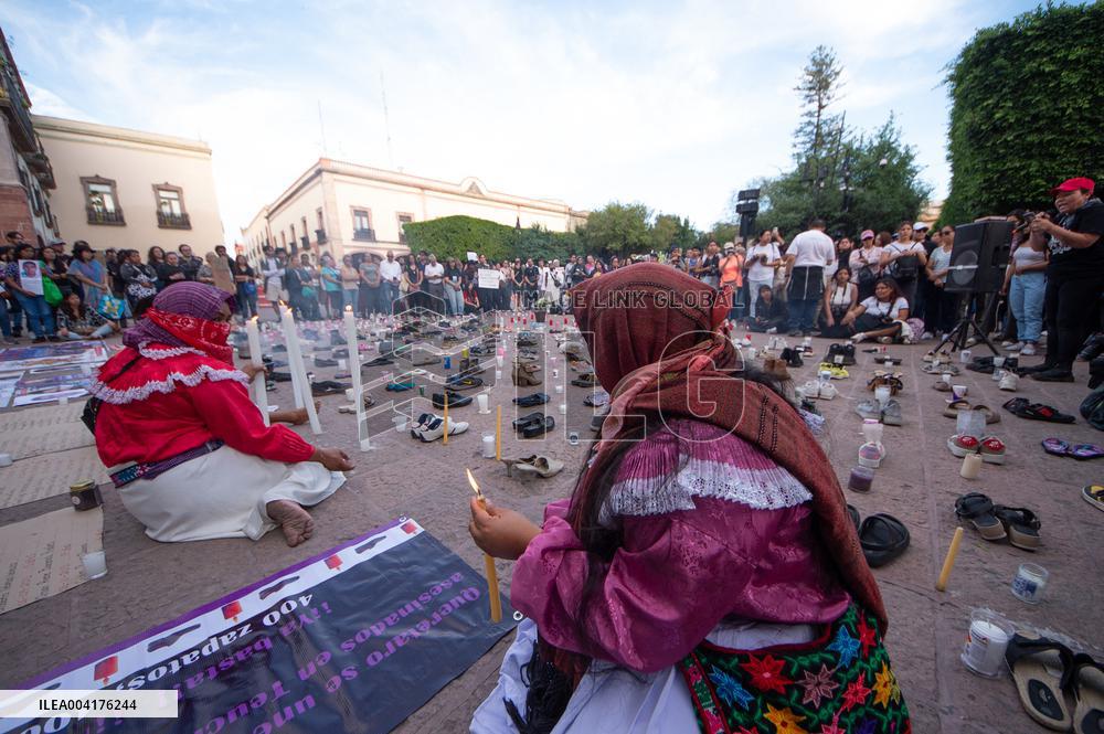 Vigil and National Mourning Against Mass Extermination – Mexico City