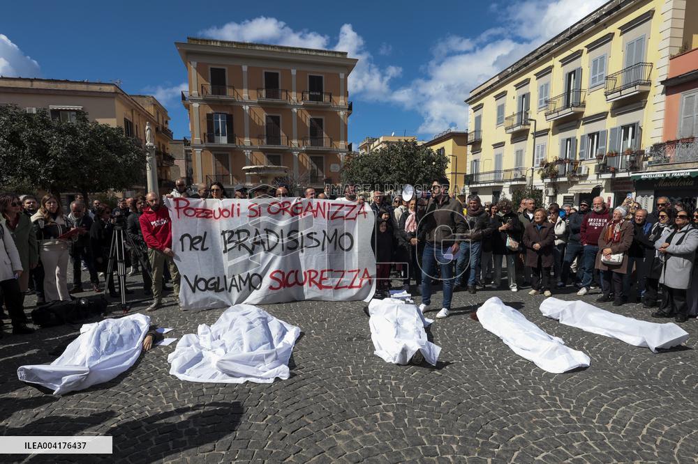 Pozzuoli Residents Protest for Safety Amid Bradyseism Concerns