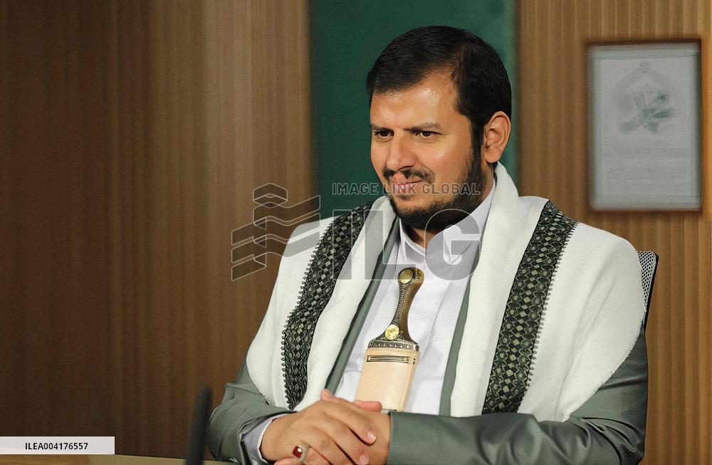 Houthi Leader Announced a Ban on US Ships in The Red Sea - Yemen