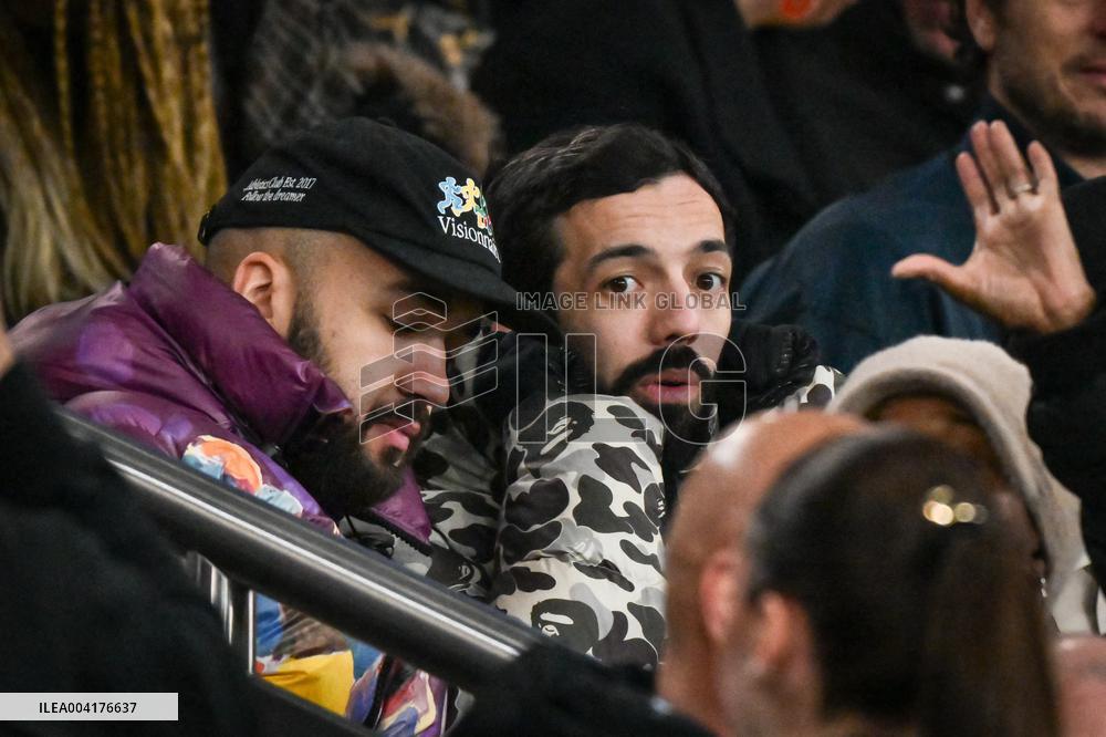 Ligue 1 PSG vs OM - Celebrities - FA