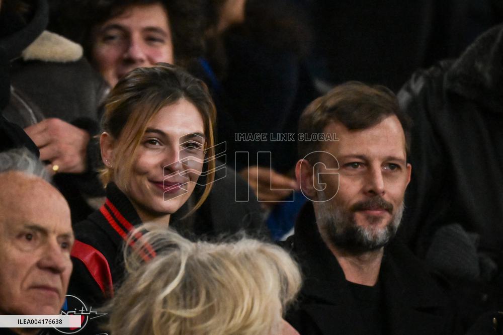 Ligue 1 PSG vs OM - Celebrities - FA