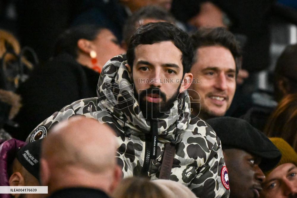 Ligue 1 PSG vs OM - Celebrities - FA