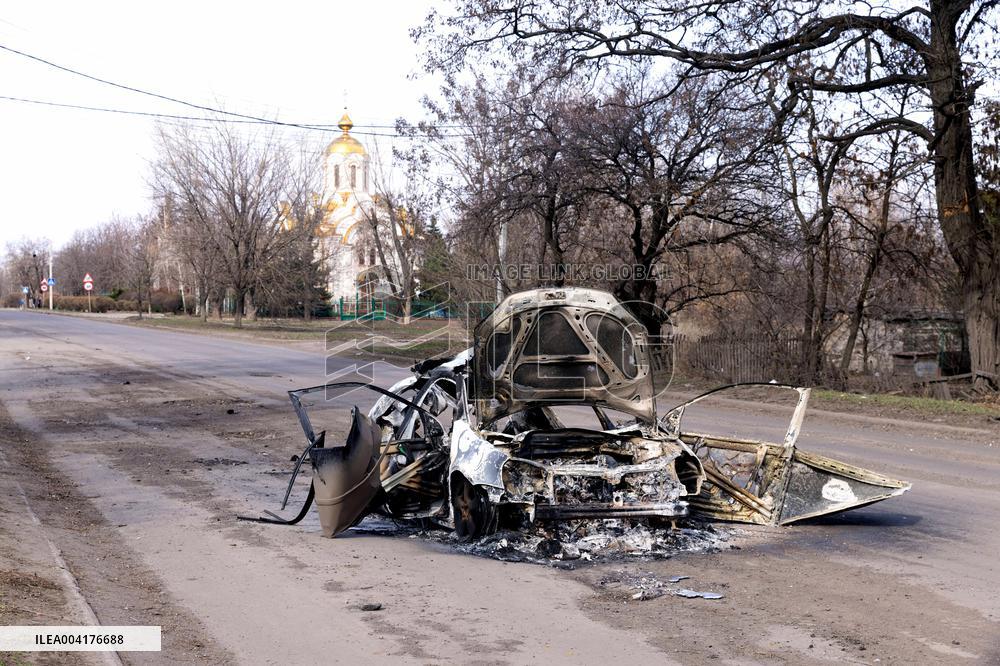 Russian Shelling On Pokrovsk In Donetsk Region - Ukraine