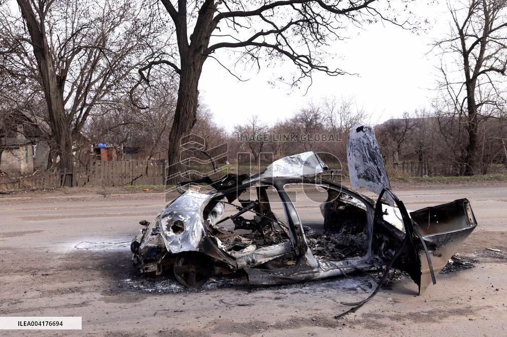 Russian Shelling On Pokrovsk In Donetsk Region - Ukraine