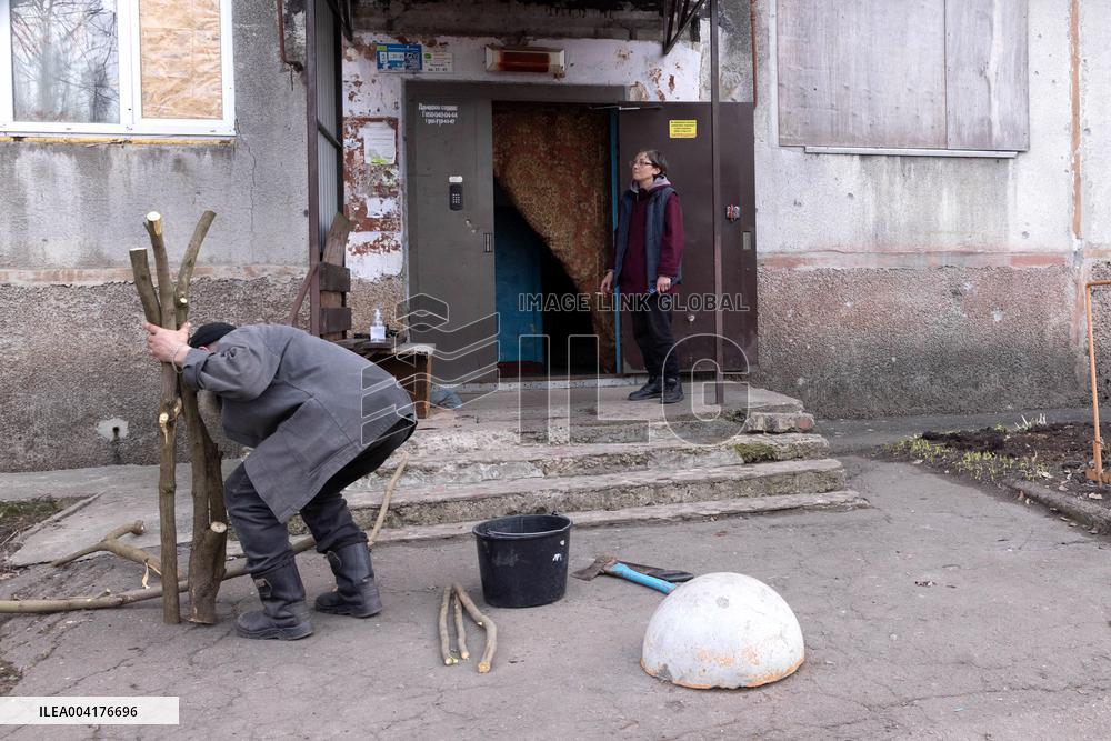 Russian Shelling On Pokrovsk In Donetsk Region - Ukraine