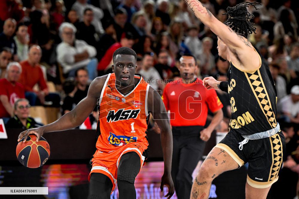 Basketball - AS Monaco and Le Mans Sarthe Basket