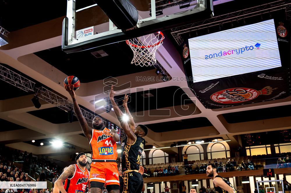 Basketball - AS Monaco and Le Mans Sarthe Basket