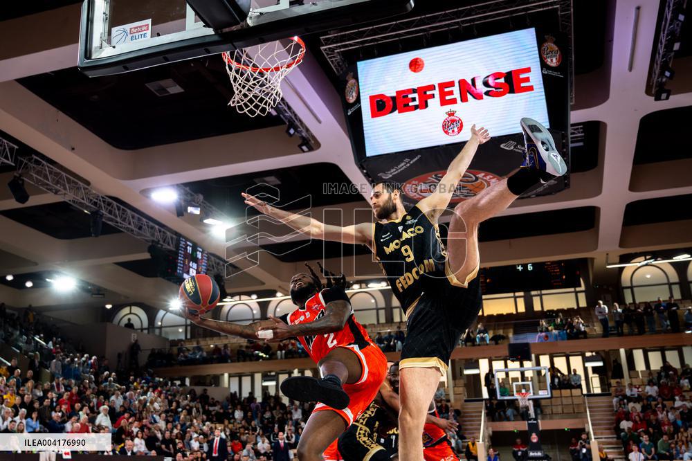 Basketball - AS Monaco and Le Mans Sarthe Basket