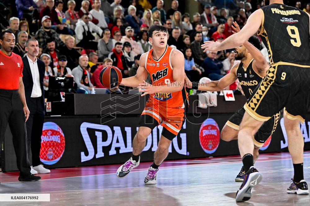 Basketball - AS Monaco and Le Mans Sarthe Basket