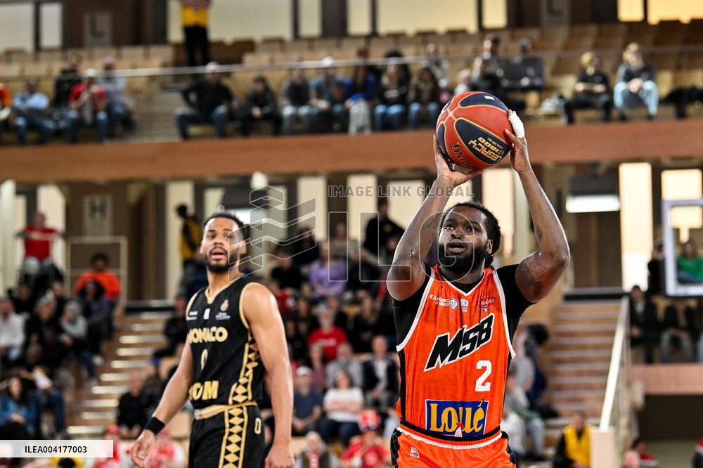 Basketball - AS Monaco and Le Mans Sarthe Basket