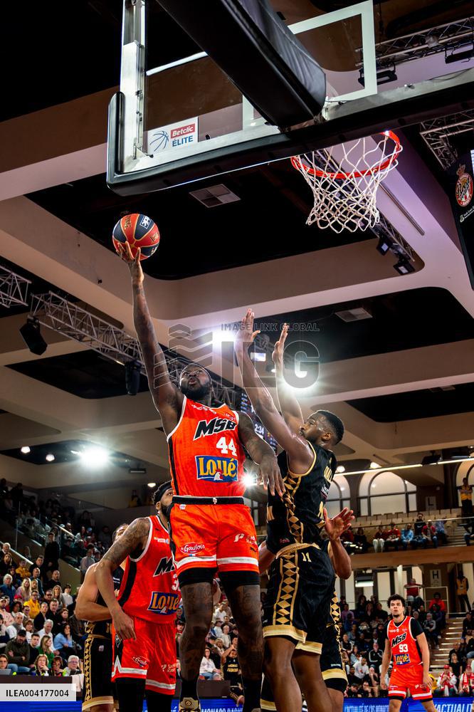Basketball - AS Monaco and Le Mans Sarthe Basket