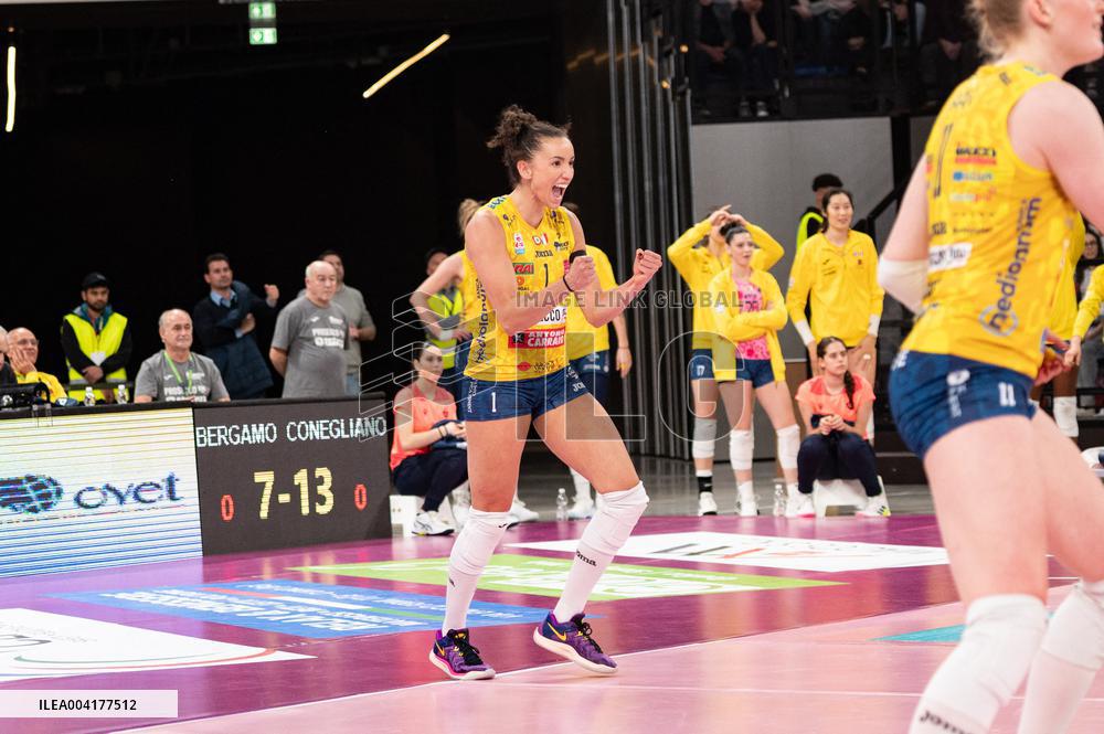 VOLLEY - Serie A1 Femminile - Playoff Scudetto - Volley Bergamo 1991 vs Prosecco Doc Imoco Conegliano