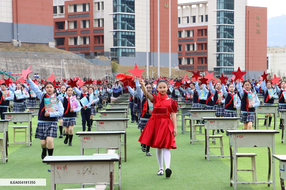 School Fun Sports Activities in Bazhong