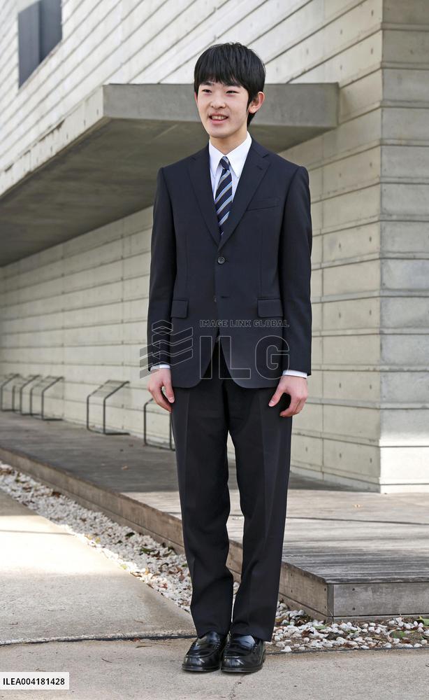 Japan's Prince Hisahito