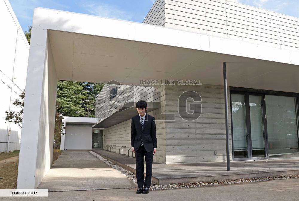 Japan's Prince Hisahito