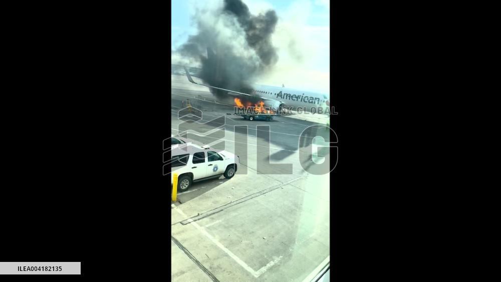 Recap: American Airlines Flight Catches Fire at Denver Airport