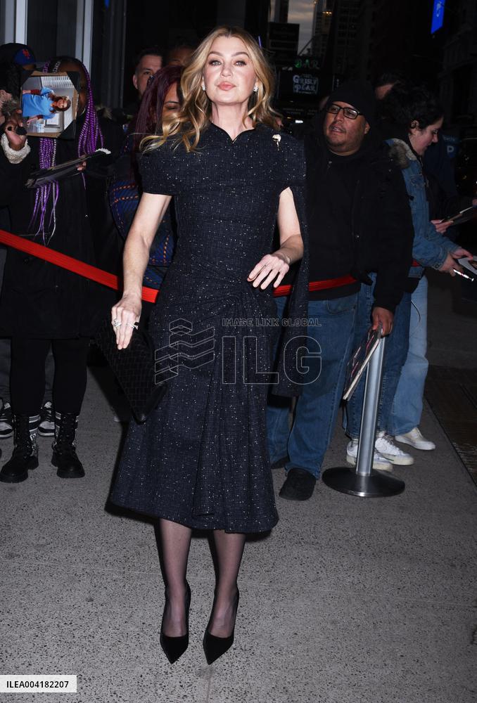 Ellen Pompeo At The Robin Williams Center - NYC