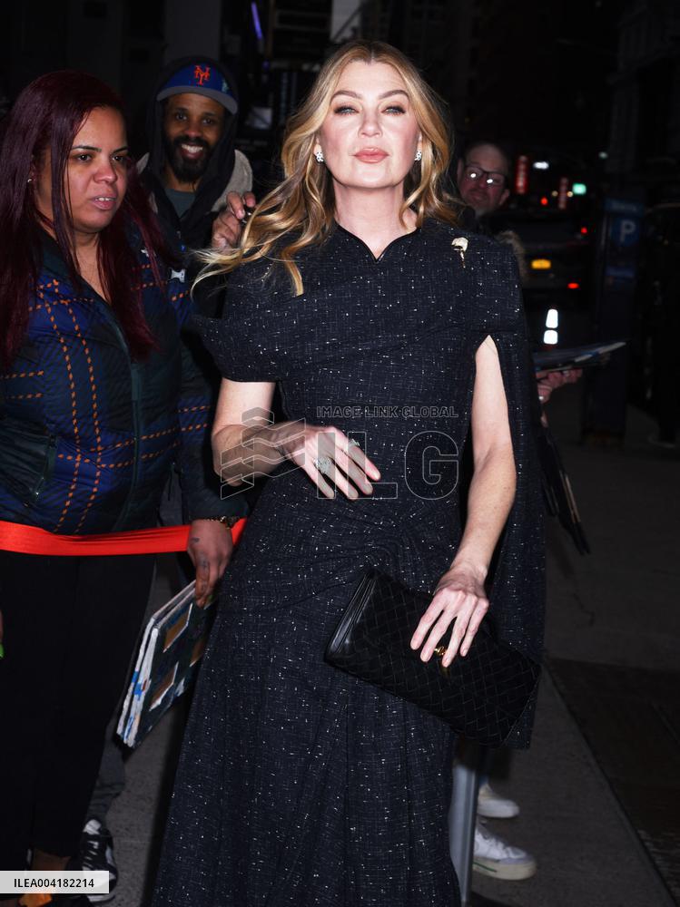 Ellen Pompeo At The Robin Williams Center - NYC