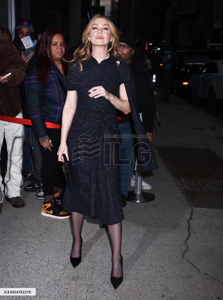 Ellen Pompeo At The Robin Williams Center - NYC
