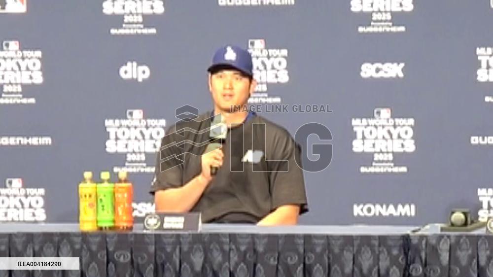 [Breaking News]Baseball: MLB Tokyo Series