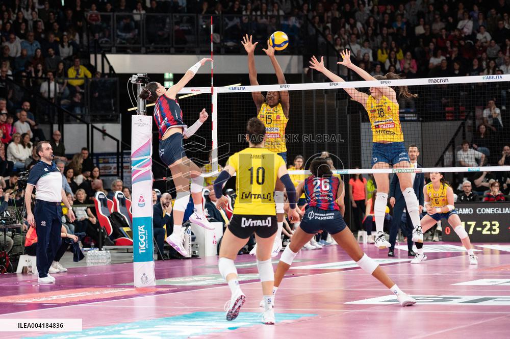 VOLLEY - Serie A1 Femminile - Playoff Scudetto - Volley Bergamo 1991 vs Prosecco Doc Imoco Conegliano