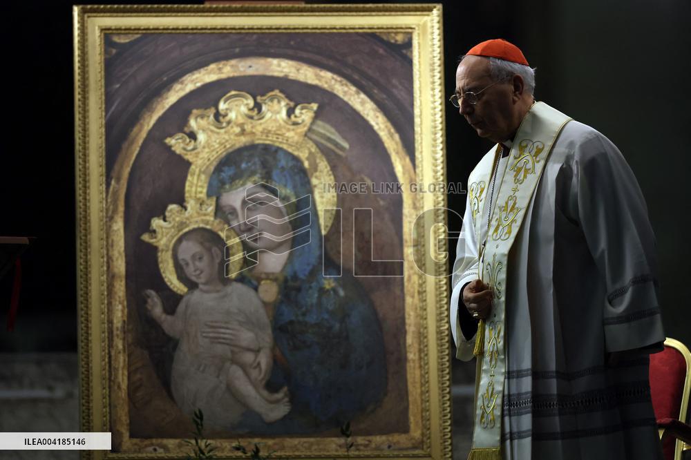 Cardinal Mamberti Leads Holy Rosary for Pope Francis - Vatican