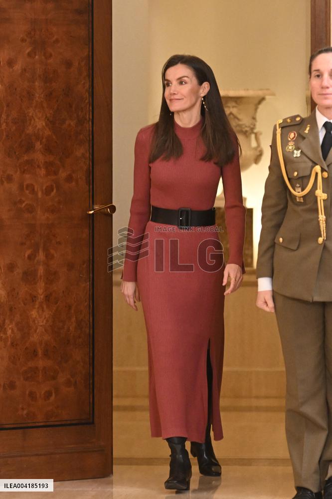 Queen Letizia Audiences - Madrid