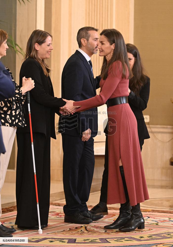 Queen Letizia Audiences - Madrid